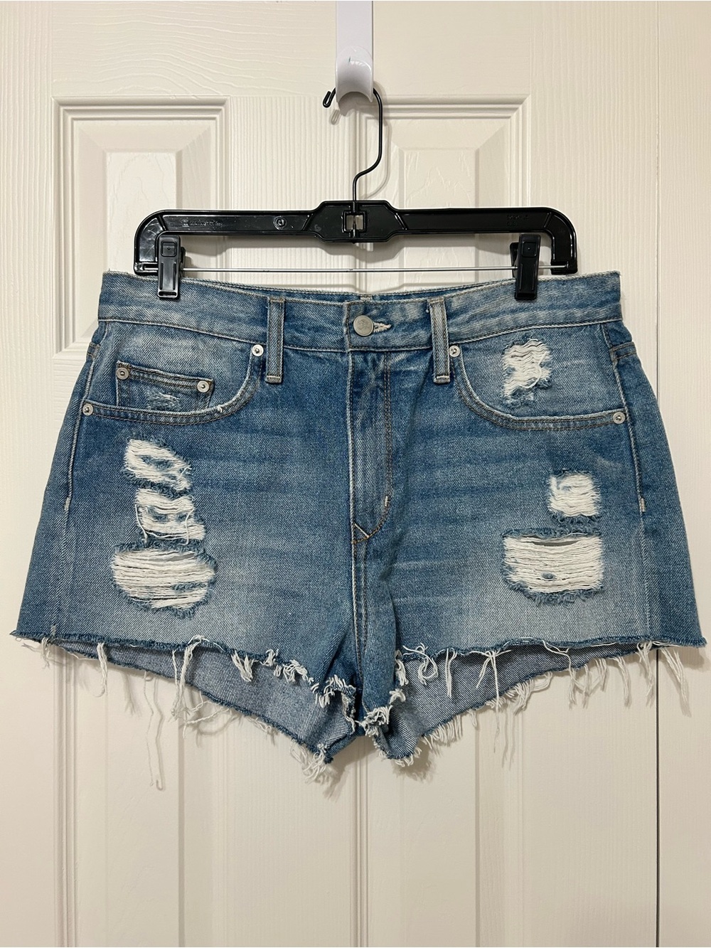 NEW Lovers + Friends Denim Cutoff Shorts size 30 western festival summer